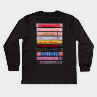 Baby Driver Cassettes Kids Long Sleeve T-Shirt